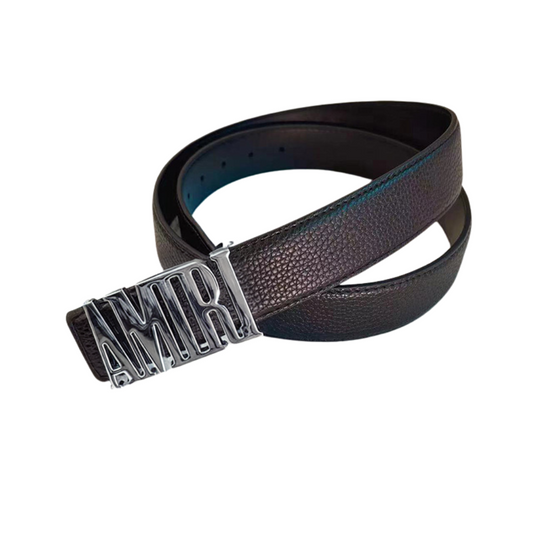 Curea AMIRI – Negru/Argintiu