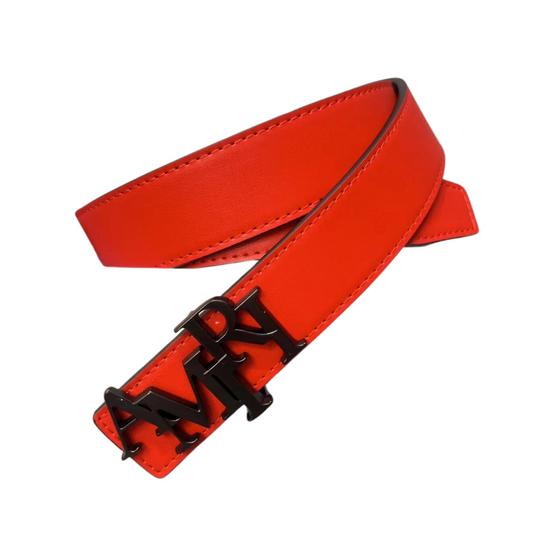 Curea AMIRI reversible – Rosu/Negru