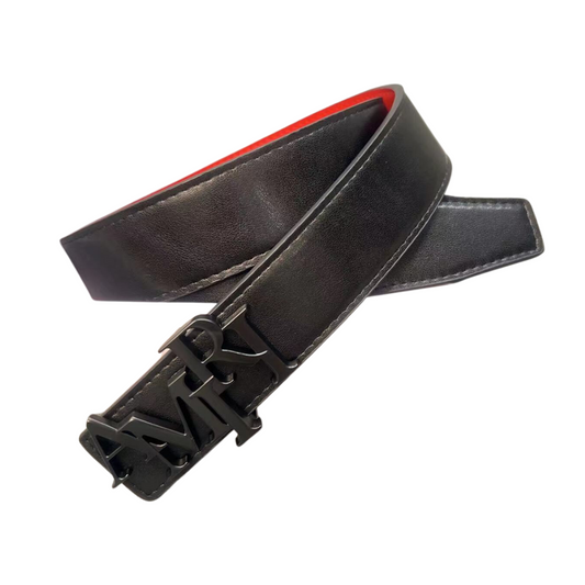 Curea AMIRI reversible  – Negru/Rosu