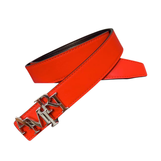 Curea AMIRI reversible – Rosu/Negru