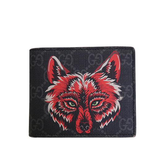 Portofel Gucci Wolf – Negru