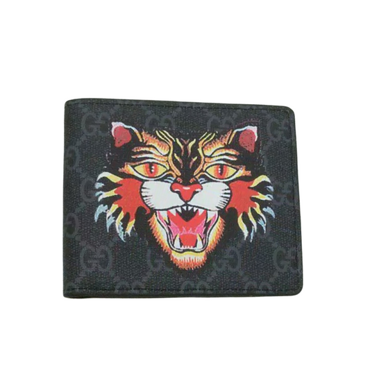 Portofel Gucci Cat – Negru