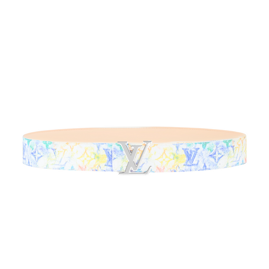 Curea LV x Virgil Abloh – Pastel/Argintiu