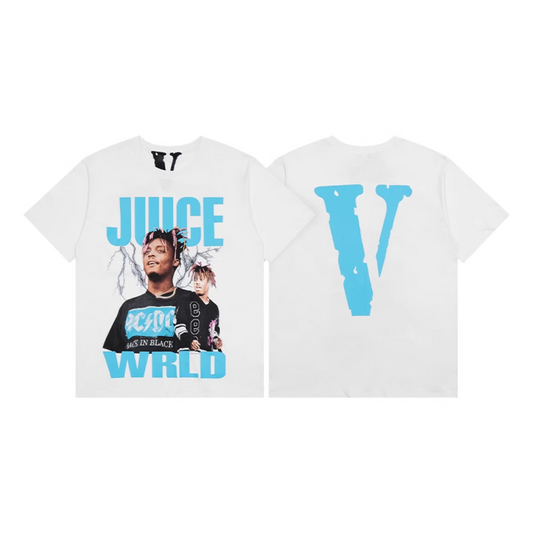 Tricou Vlone X Juice WRLD – Alb